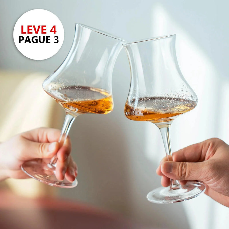 Leve 4, Pague 3: Kit Taças para Cerveja em Cristal Bräuer 400ml Artevino